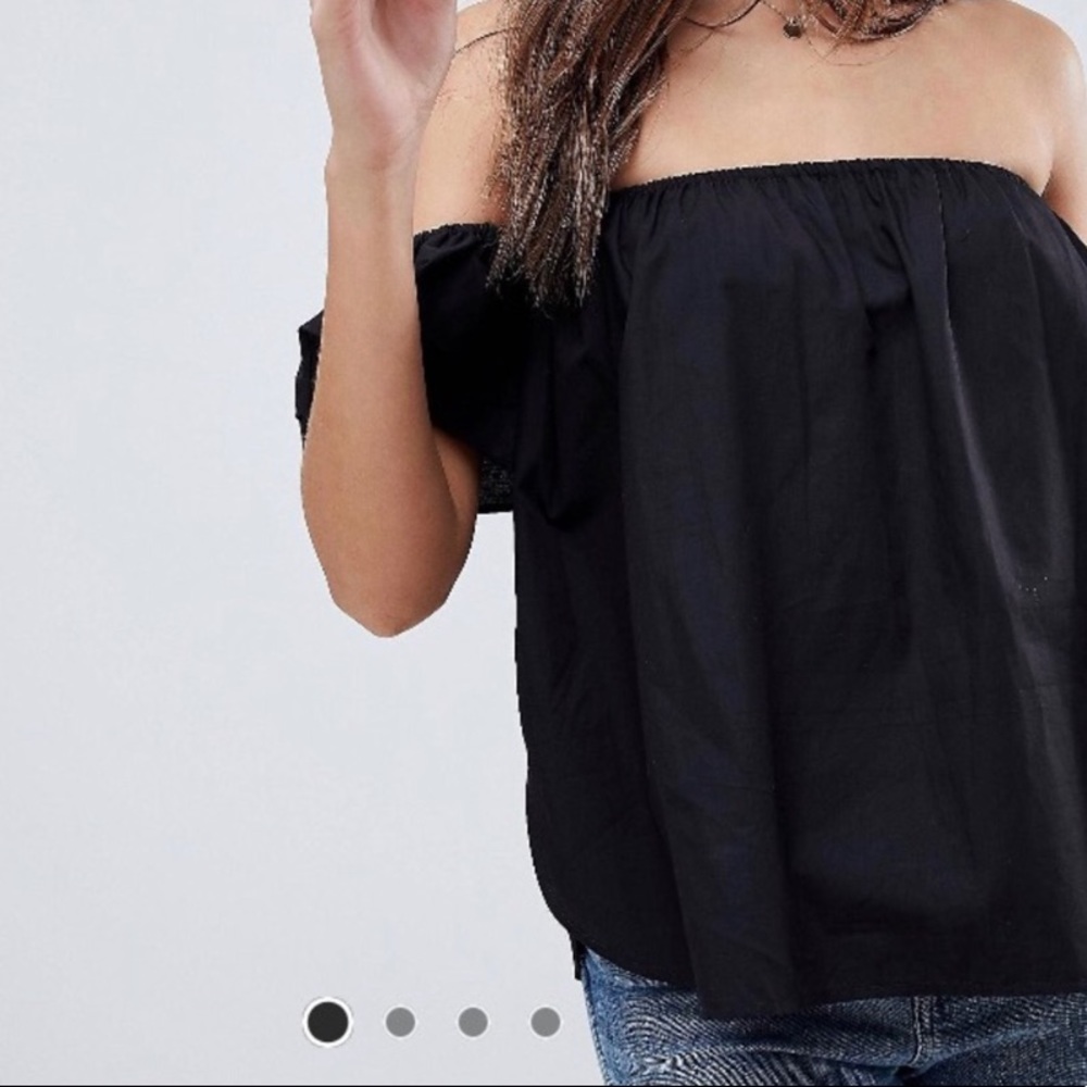 ASOS off the shoulder top